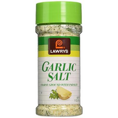 Lawry's Garlic Salt 11oz - Course Ground with Parsley (2 Pack)