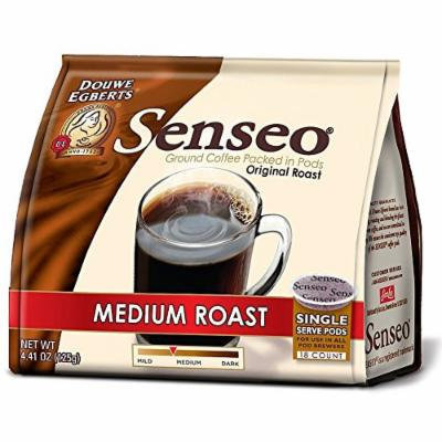 Senseo Medium Roast Coffee Pods (Case of 4 packages; 72 Pods Total)