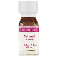 LorAnn Oils Flavorings and Essential Oils, Caramel, 0.125 Ounce (Pack of 12)