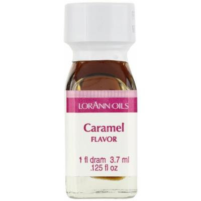 LorAnn Oils Flavorings and Essential Oils, Caramel, 0.125 Ounce (Pack of 12)