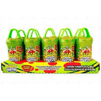 Lucas Muecas Pepino Cucumber Flavored Lollipop with Chili Powder Mexican Candy, 10 Pieces