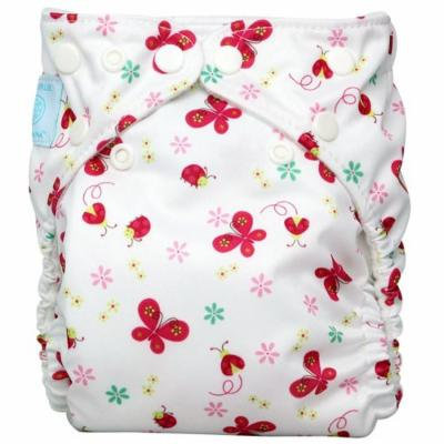 Charlie Banana Diaper In Bellywrap, Butterfly, Medium, 0.42 Pounds (Pack of 24)