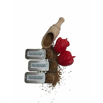 Gourmet Sea Salt Gift Samplers: Ghost Pepper Sea Salt (3 slide tins)