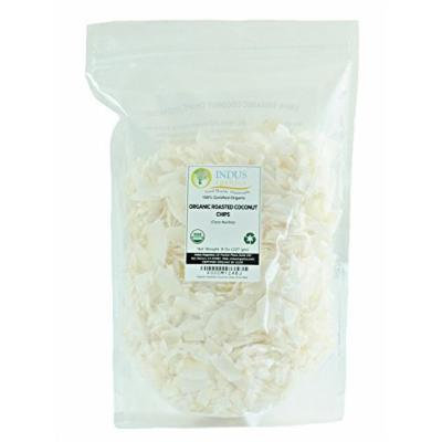 Indus Organic Coconut Roasted Chips/shreds 8 Oz Bag (1x3), Freshly Packed, No Added Sugar/salt...