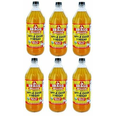 Bragg Apple Cider Vinegar Gluten Free Organic 6-32 Ounce