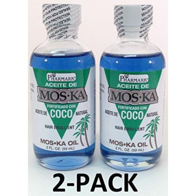 Aceite De Moska Fortificado Con Aceite De Coco 2 Oz. Oil 2-PACK