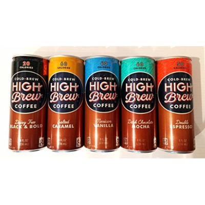 30 Pack - High Brew Coffee - Variety Pack - 8oz.