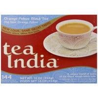 Tea India Orange Pekoe Black Tea, 16 Ounce, 144 count.