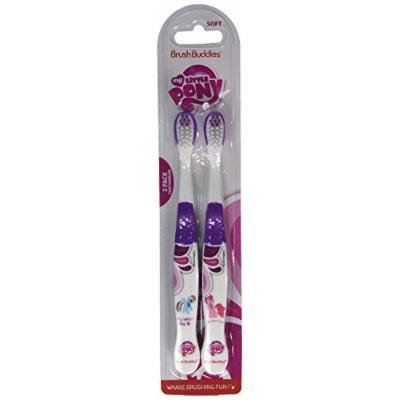 My Little Pony kid's children's soft bristle TOOTHBRUSH set - Rainbow Dash & Pinkie Pie (1 pack = 2 toothbrushes)