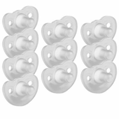 JollyPop+ 3+ Months Pacifier 10 Pack Unscented - Clear