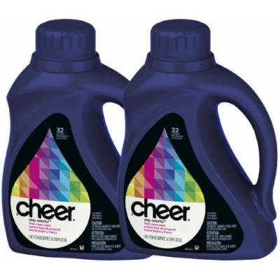 Cheer Liquid Detergent, Fresh Clean Scent, 50 oz, 32 loads