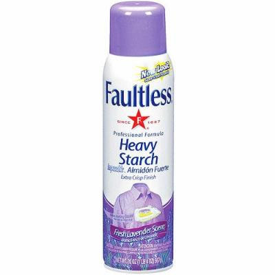Faultless Professional Formula Fresh Lavender Scent Heavy Starch 2/20 Ounce Containers Included