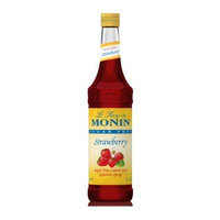 Monin Sugar Free Strawberry Syrup (1 Single 750 ml bottle)