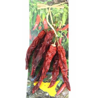 Organic Sicilian Hot Dried Chili Pepper in Bunch 25 Gram