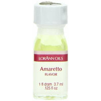 LorAnn Oils Flavorings and Essential Oils, Amaretto, 0.125 Ounce (Pack of 12)