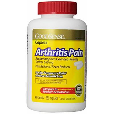 GoodSense Arthritis Pain Acetaminophen Extended-Release Tablets, 650 Mg, 400 Count