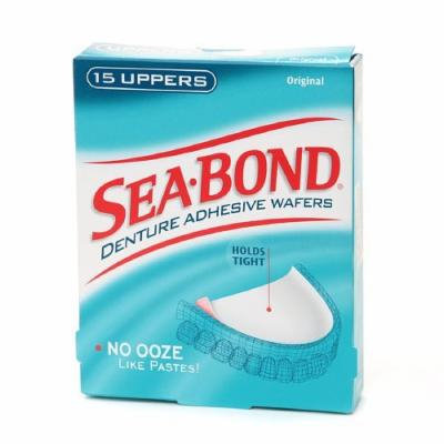 Sea-Bond Denture Adhesive, Uppers, Original 15 ea