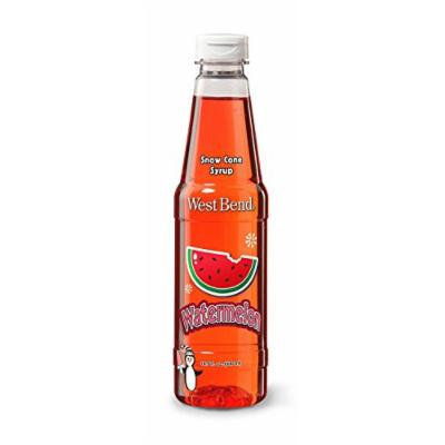 West Bend Snow Cone Syrup- Watermelon (16.9 Fl Oz), 2 Pack