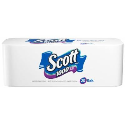 Scott Bath Tissue, 1000 Sheet Rolls, 40-Count