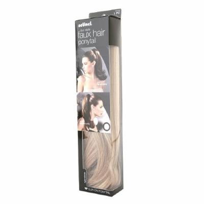 Scunci Duo Style Faux Hair Ponytail, 18 inch, Light Blonde 1 ea