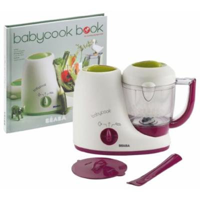 Beaba Babycook Classic Baby Food Maker with Cookbook, Gipsy