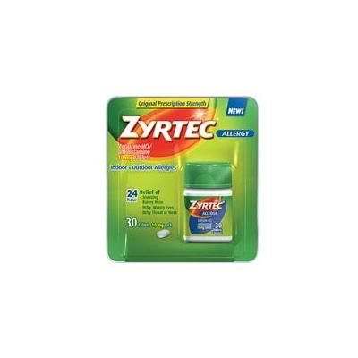 Zyrtec Allergy Relief (10 mg), 30 Tablets