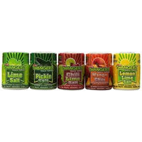 Twang Twangerz Flavored Salt Snack Topping Lemon, Lime, Pickle, Chili & Mango (Assorted 10 Pack)