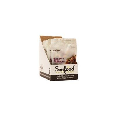 Sunfood Super Snack Mix, Berry Adventure, Certified Organic, Raw, 12(2oz) case