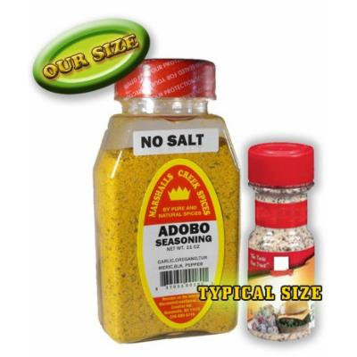 Marshalls Creek Spices No Salt Seasoning, Adobo, 11 Ounce