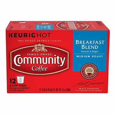 Community Coffee Breakfast Blend Keurig K-Cups, 24 Count