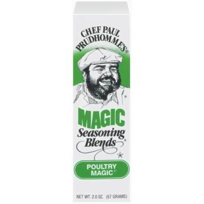 Chef Paul Prudhomme's Magic Seasoning Blends Poultry Magic -- 2 oz (2 Units Per Order)