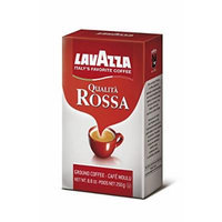 Lavazza Qualita Rossa - Caffe Ground Espresso, 8.8-Ounce Bag (Pack of 12)