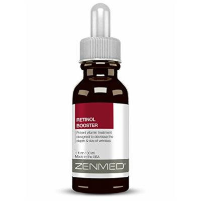 ZENMED Retinol Booster Serum Anti-Aging Hyaluronic Vitamin A Coenzyme Q10 1oz