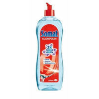 Somat Rinse Aid 3x Shine LARGE BOTTLE 750ML - Pack of 6 (Equals 9 regular bottles)