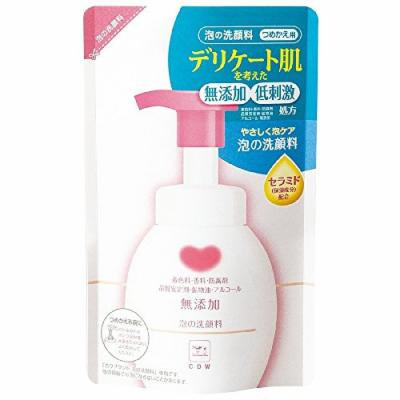 COW BRAND Additive-free Bubble Wash Face for Refill 180ml