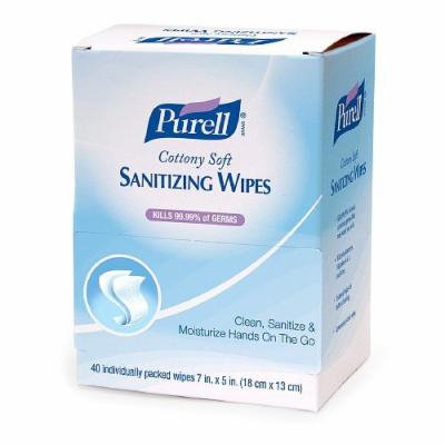 Purell Cottony Soft Sanitizing Wipes 40 ea