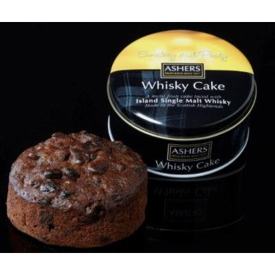 Ashers Island Single Malt Whisky Cake 180g/6oz (Island Single Malt)