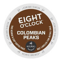 Eight O'Clock Keurig K-Cup Coffee - Columbian Peaks (1 Box of 12 K-Cups)