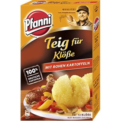 Pfanni Dough for Dumplings with Raw Potatoes