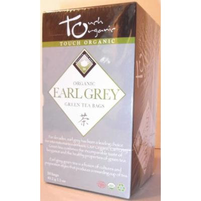 Touch Organic Earl Grey Green Tea Bags, 24 count, 1.5 Ounces (1 Box)