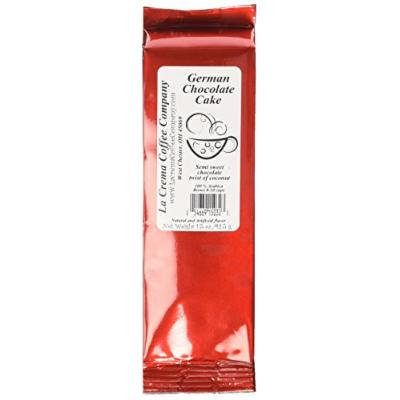 La Crema Coffee German Chocolate Cake, 1.5-Ounce Packages (Pack of 24)