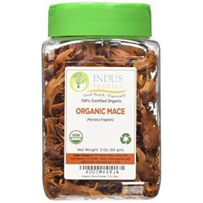Indus Organics Mace Whole 3 Oz Jar, Hand Selected, Freshly Packed