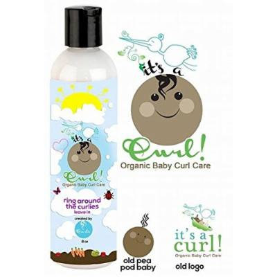 Curls Its a Curl Organic Baby Curl Care Ring Around the Curlies - Leave in Cream 8oz