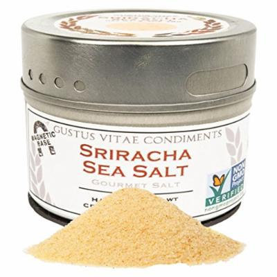 Gustus Vitae Sriracha Sea Salt, Non-GMO, 3.1 oz, Gourmet Salt