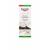 Eucerin Dermo Capillaire Anti-dandruff Gel Shampoo for Sensitive Greasy Scalp for Women, 250ml