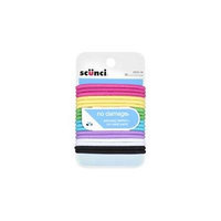 Scunci: Pink, Yellow, Green, Light Blue, Purple, White & Black Hair Bands, 18 Ct