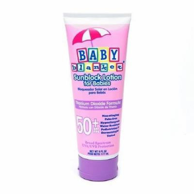 Baby Blanket Sunblock Lotion for Babies, SPF 50+ 6 fl oz (177 ml)