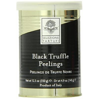 Selezione Tartufi Black Summer Truffle Peelings, 12.3-Ounce Tin