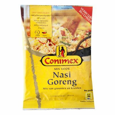 12 Count Conimex Nasi Goreng Groenten (zakje); spices and dried vegetables