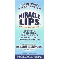 Fight Cold Sores & Cracked, Dry lips w/Propolis Salve & Serum: Miracle Lips